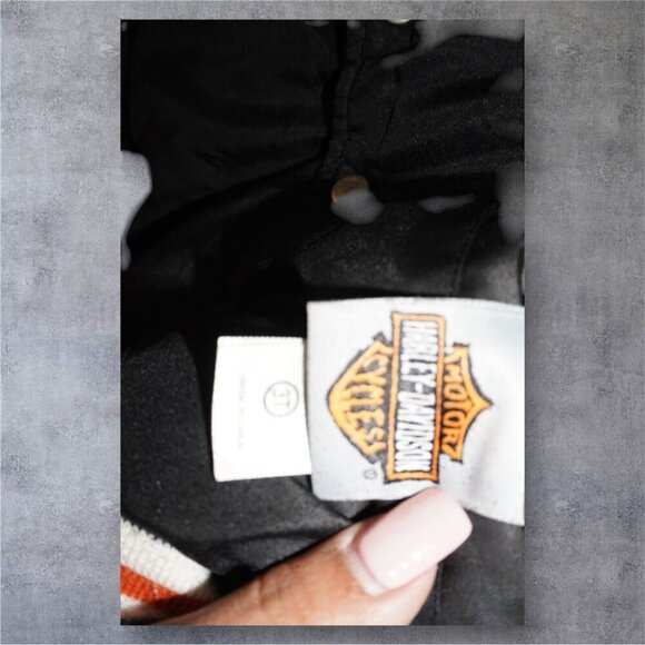 Harley-Davidson Toddler Bomber Jacket – Size 3T – Black with Embroidery - Picture 16 of 16